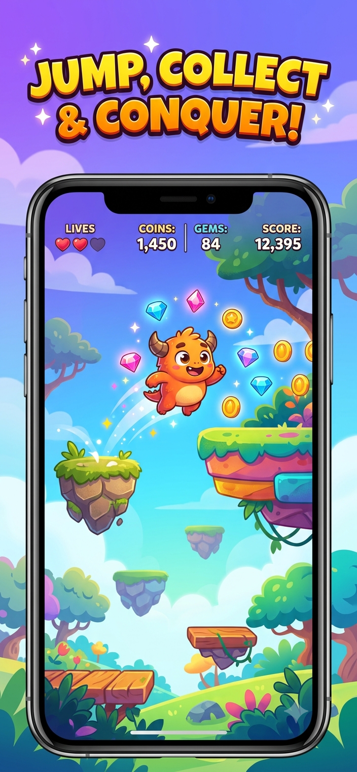 Monster Hopper Android screenshot